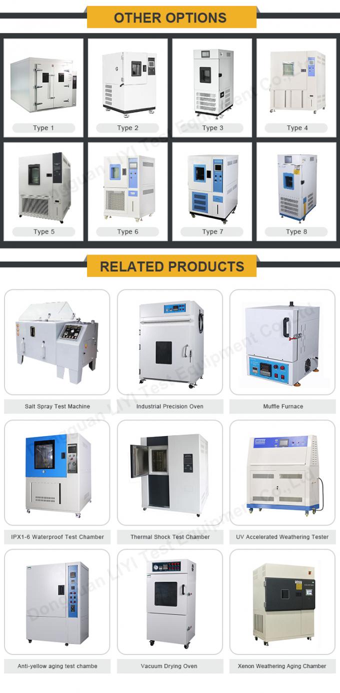 c&acirc;mara do teste da umidade da temperatura 1000L com l&iacute;quido refrigerante de R404A 2