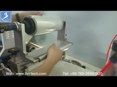 Máquina de revestimento de rolo termofusível de fita adesiva ajustável