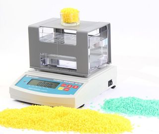 Medidor de densidade portátil plástico de Digitas do equipamento de testes para o plástico e a borracha, verificador plástico da densidade da matéria prima
