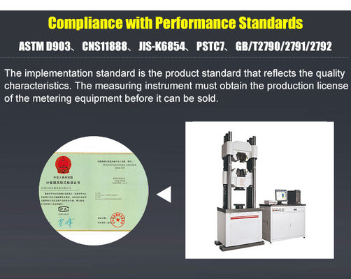 Máquina de ensaio universal hidráulica de 1000KN para a resistência à tração do metal