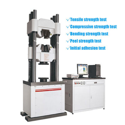 Máquina de ensaio universal hidráulica de 1000KN para a resistência à tração do metal