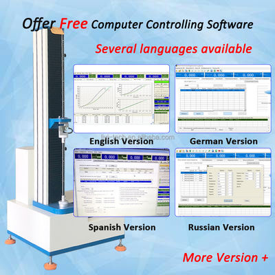 Máquina Universal de Testes Computadorizada, Capacidade 500kg, Testador de Tração