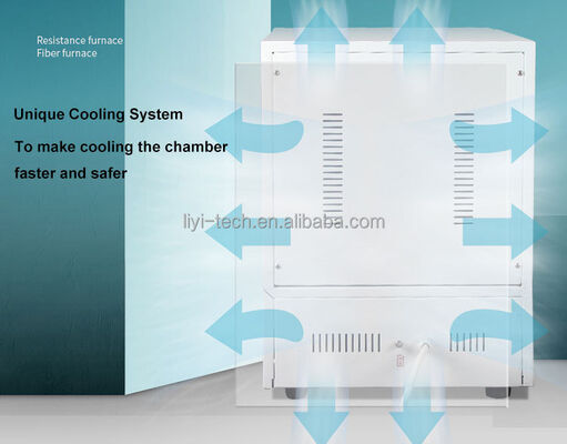 Liyi preço de pequeno laboratório usar aquecimento rápido 700 800 graus 1000 Muffle forno tratamento térmico forno