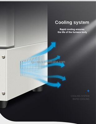 Liyi 1200 Graus Equipamento de aquecimento de laboratório de precisão aquece até 1000C Forno de muffle cerâmico de alta temperatura, forno de 1000 graus