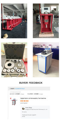 Testador Digital de Permeabilidade ao Ar de Tecidos para Laboratório Liyi