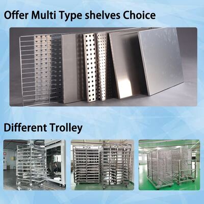 Forno de Secagem Industrial Liyi 220V Alta Precisão 300-400C Forno de Alta Temperatura Acionado por Motor com Aço Inoxidável SUS304