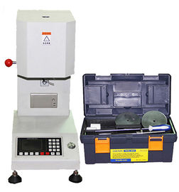 O fluxo do derretimento do plástico e da borracha posiciona o verificador, equipamento de teste 220V do fluxo do derretimento